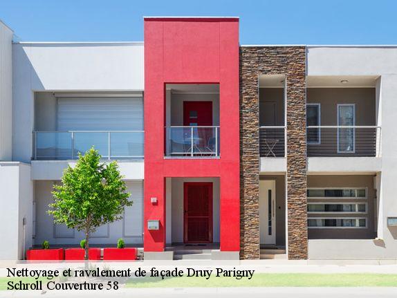 Nettoyage et ravalement de façade  druy-parigny-58160 Schroll Couverture 58
