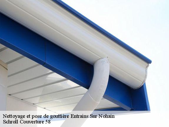 Nettoyage et pose de gouttière  entrains-sur-nohain-58410 Schroll Couverture 58