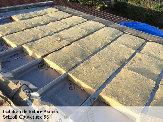 Isolation de toiture  asnois-58190 Schroll Couverture 58