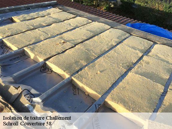 Isolation de toiture  challement-58420 Couverture Schroll