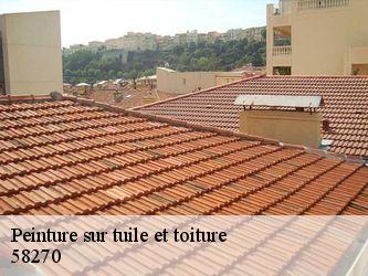 Peinture sur tuile et toiture  58270