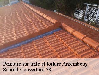 Peinture sur tuile et toiture  58700