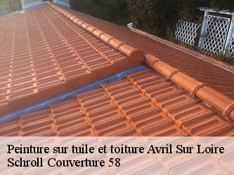 Peinture sur tuile et toiture  58300